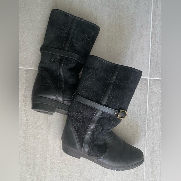 Pajar black warm winter boots - Picture 4 of 5
